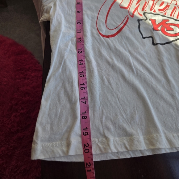 NWT Junk Food Kansas City Chiefs Cropped Long Sleeve Tee - Size M - Picture 5 of 7